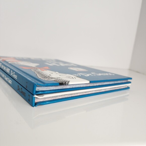 Dr. Seuss Lot - 2 Beginner Cat in The Hat Books and Plush Cat in the Hat Doll - Picture 5 of 6